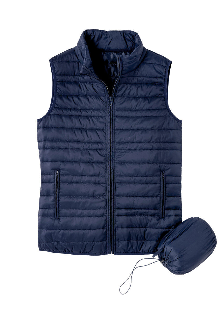 Veste matelassée sans manches - Marine - Orika
