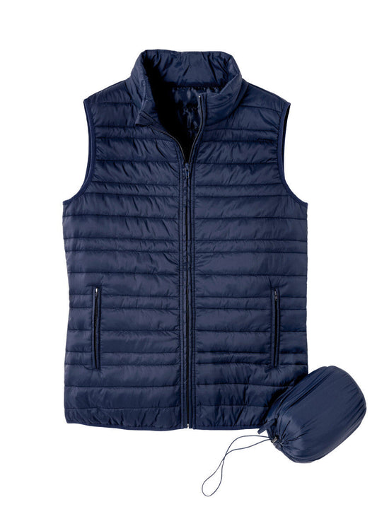 Veste matelassée sans manches - Marine - Orika